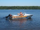 Алюминиевая лодка Wellboat 46 классика