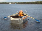 Алюминиевая лодка Wellboat 46 классика